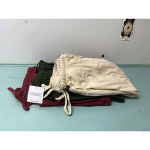 Andrew Scott Loungewear Shorts Mens Medium NWT 3 Pack Cotton Blend Sleep Comfort